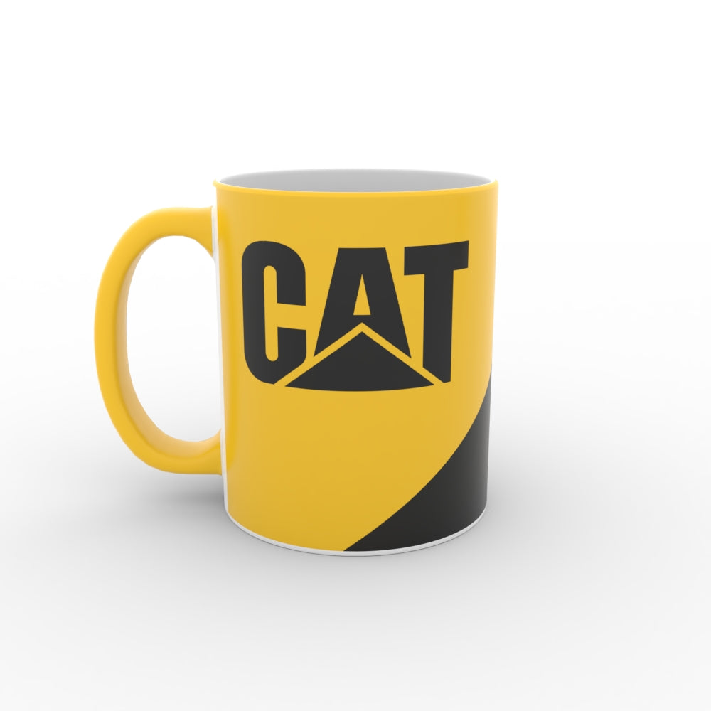 11oz Yellow Two Tone Mug - UK Printing Company