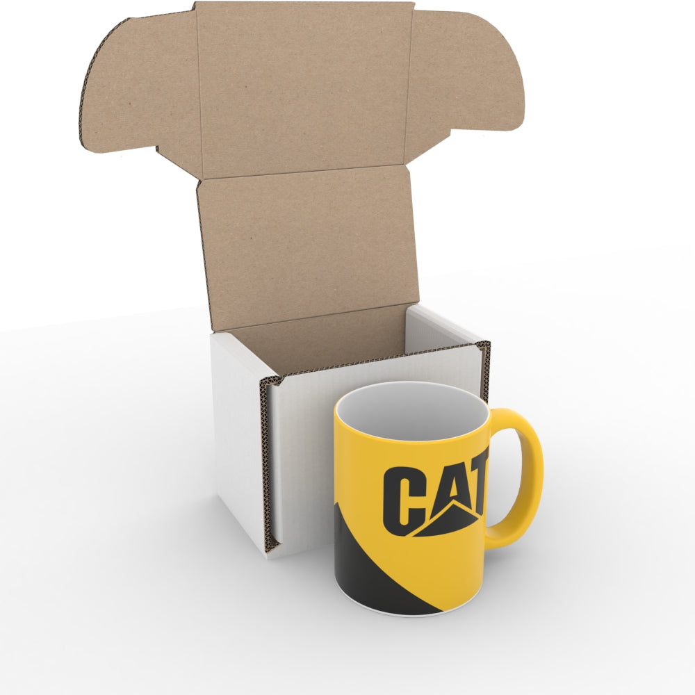 11oz Yellow Two Tone Mug - UK Printing Company