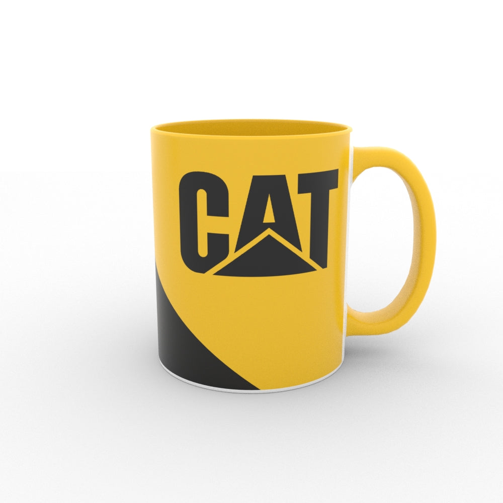 11oz Yellow Two Tone Mug - UK Printing Company