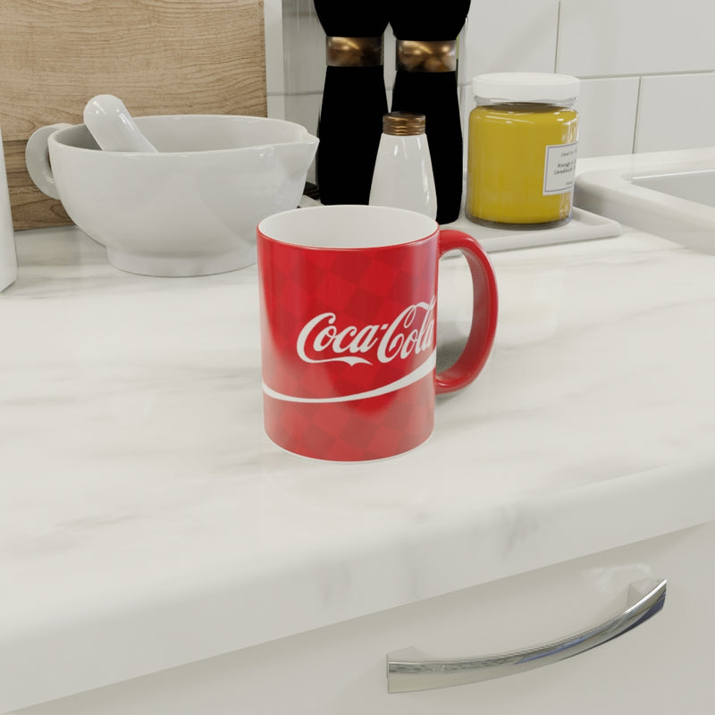 11oz Red Two Tone Mug - UK Printing Company