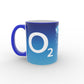 11oz Blue Two Tone Mug - UK Printing Company