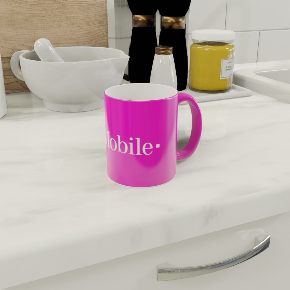 11oz Pink Two Tone Mug - UK Printing Company