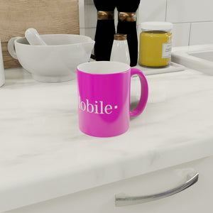 11oz Pink Two Tone Mug - UK Printing Company