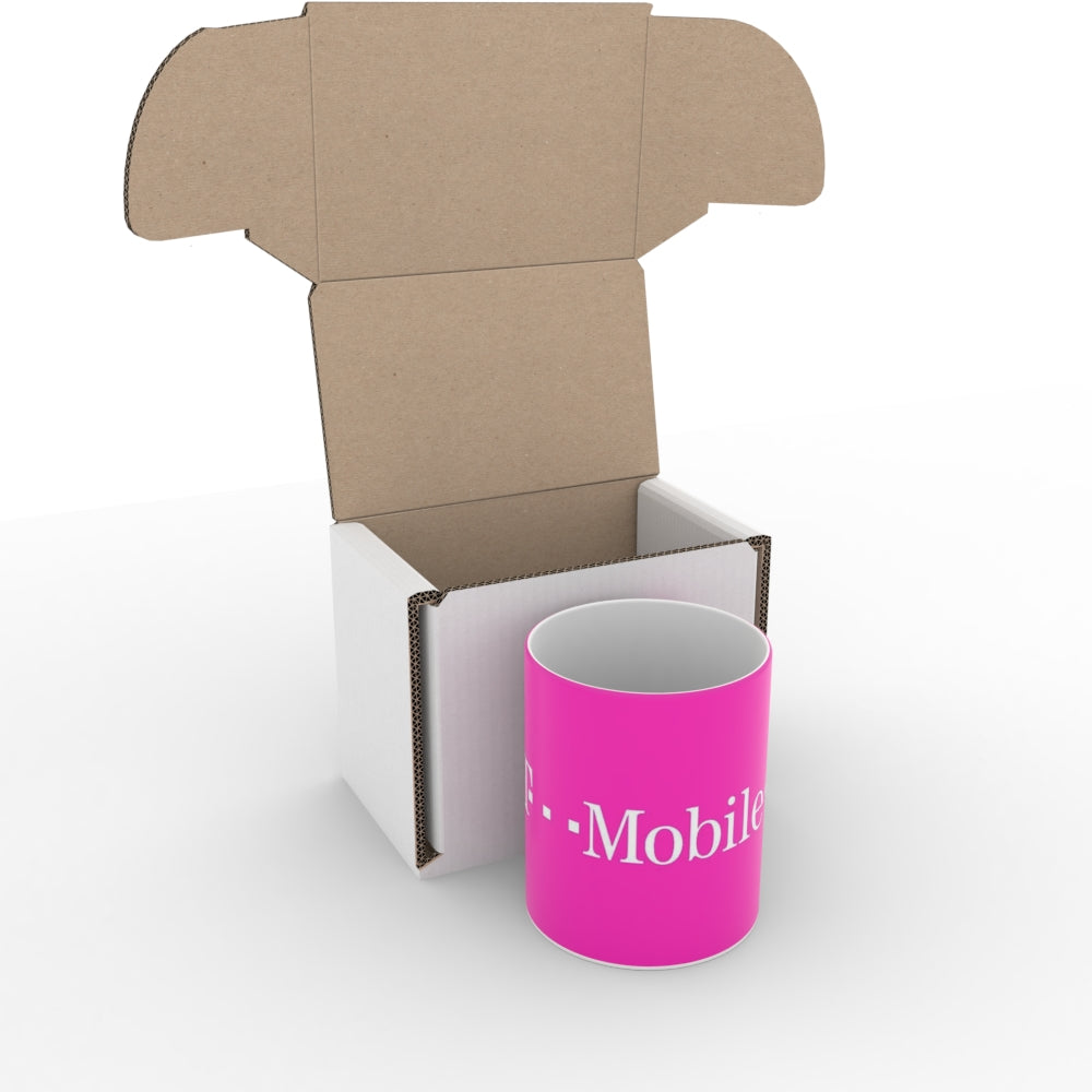 11oz Pink Two Tone Mug - UK Printing Company