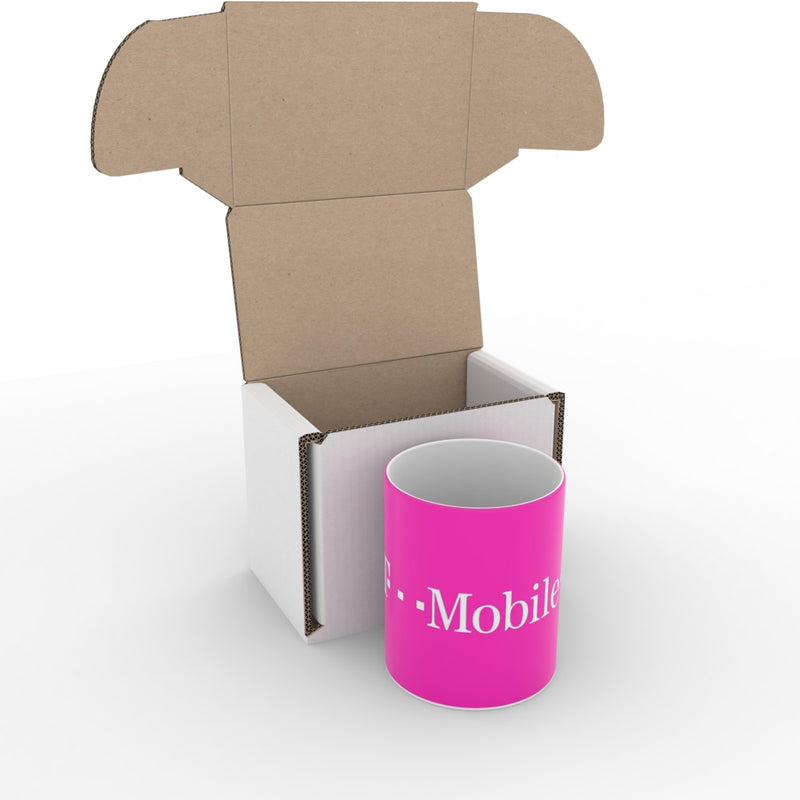 11oz Pink Two Tone Mug - UK Printing Company