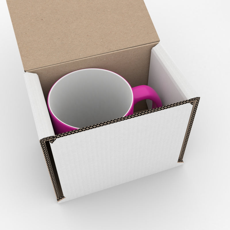 11oz Pink Two Tone Mug - UK Printing Company