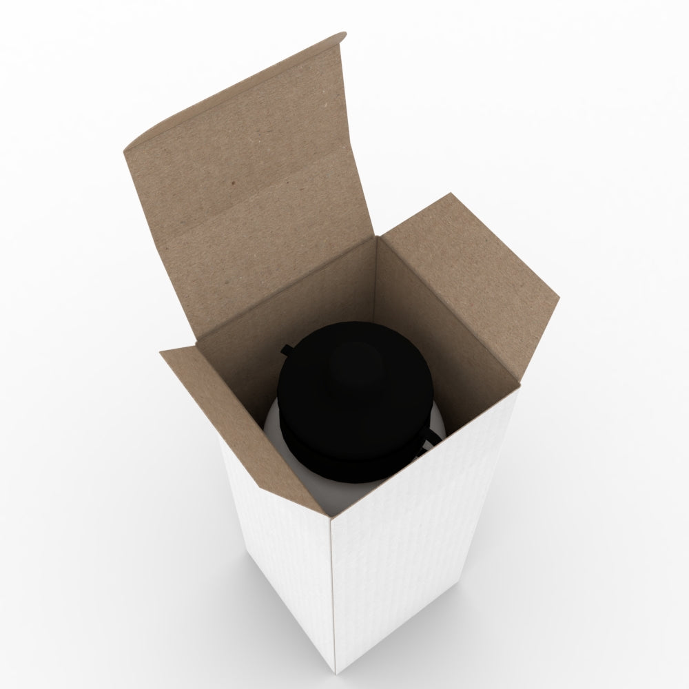 White Water Bottle 400ml - UK Printing Company