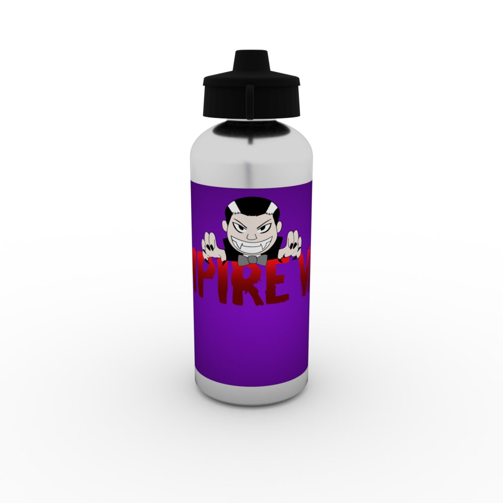 Silver Water Bottle 400ml - UK Printing Company