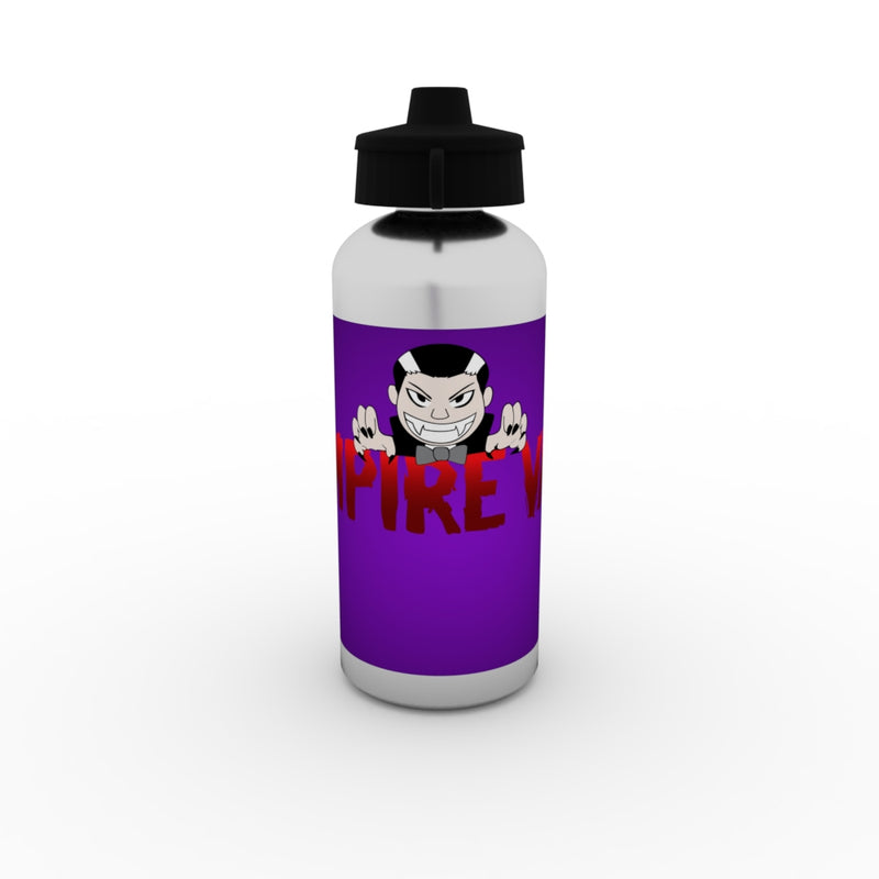 Silver Water Bottle 400ml - UK Printing Company