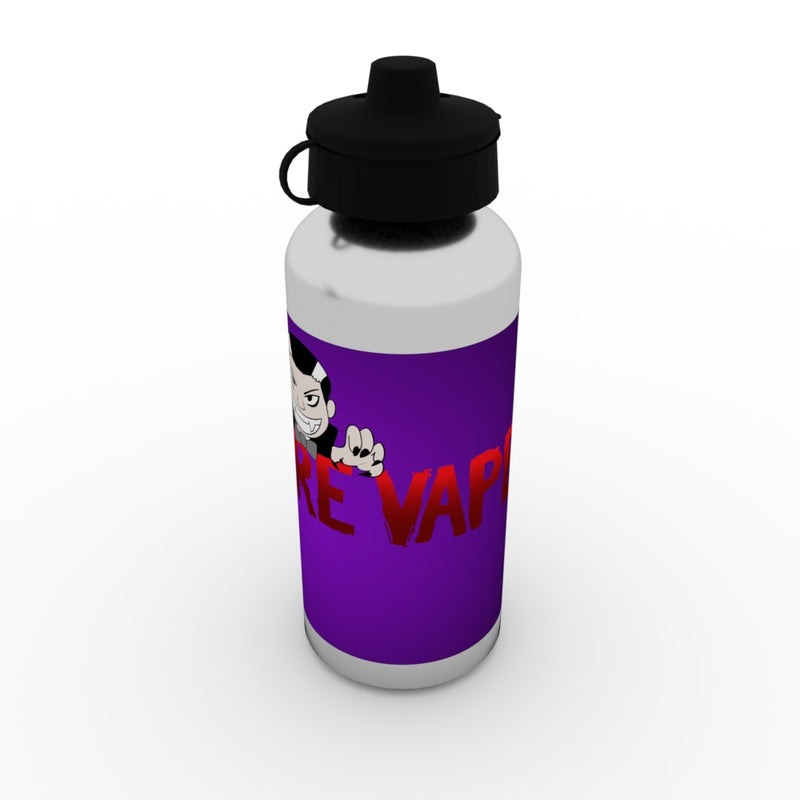 Silver Water Bottle 400ml - UK Printing Company