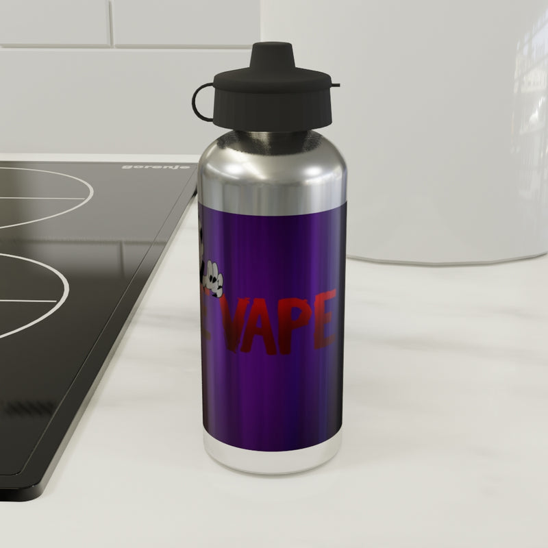 Silver Water Bottle 400ml - UK Printing Company