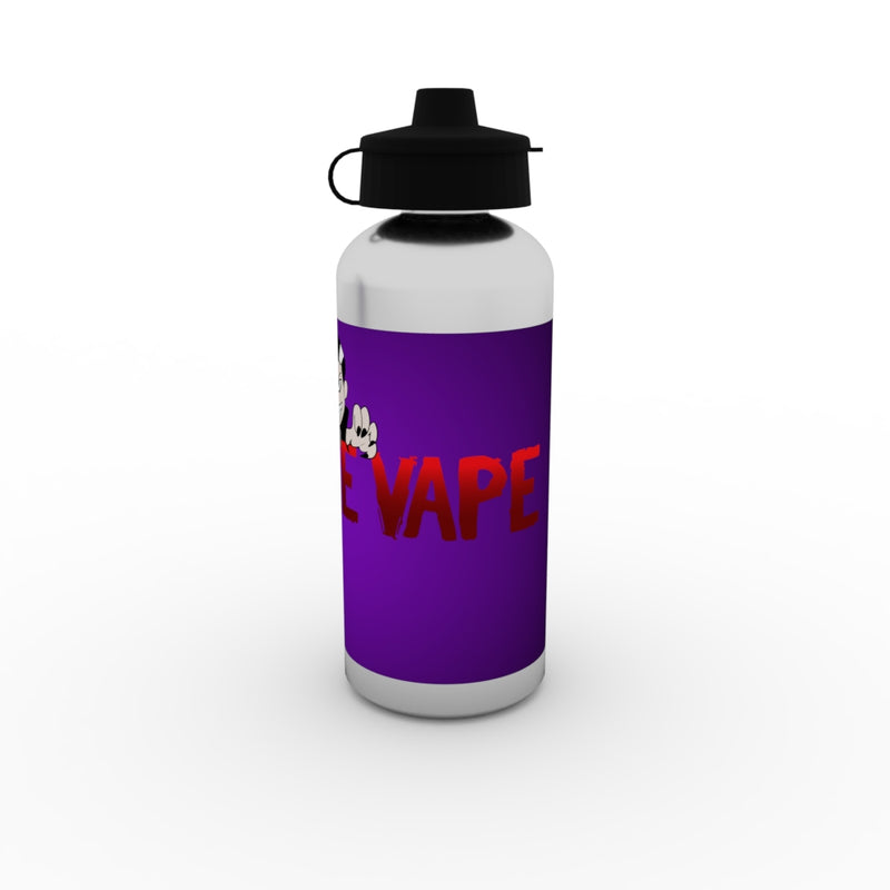 Silver Water Bottle 400ml - UK Printing Company