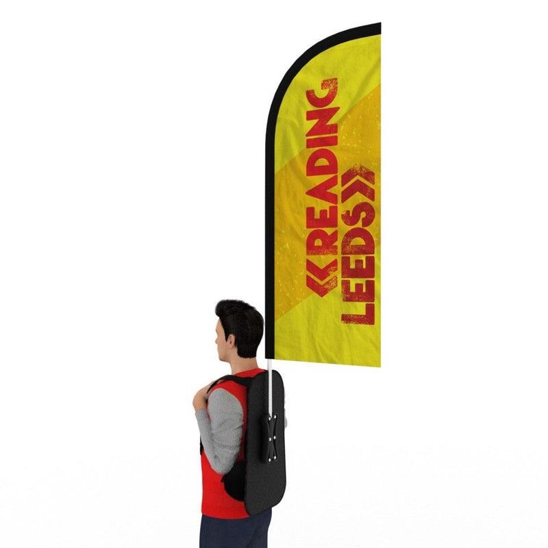 Backpack Feather Flag - UK Printing Company
