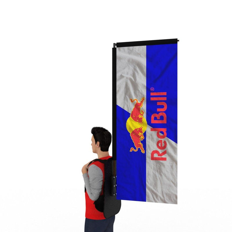 Backpack Flag Rectangle - UK Printing Company