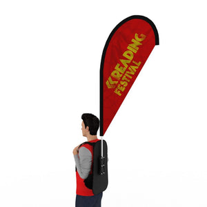 Backpack Teardrop Flag - UK Printing Company
