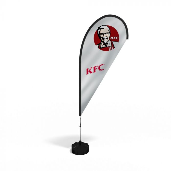 Teardrop Flag Kit - UK Printing Company