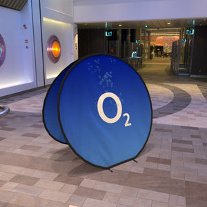 Round Pop Out Banner - UK Printing Company
