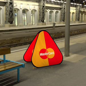 Triangle Pop Out Banner - UK Printing Company