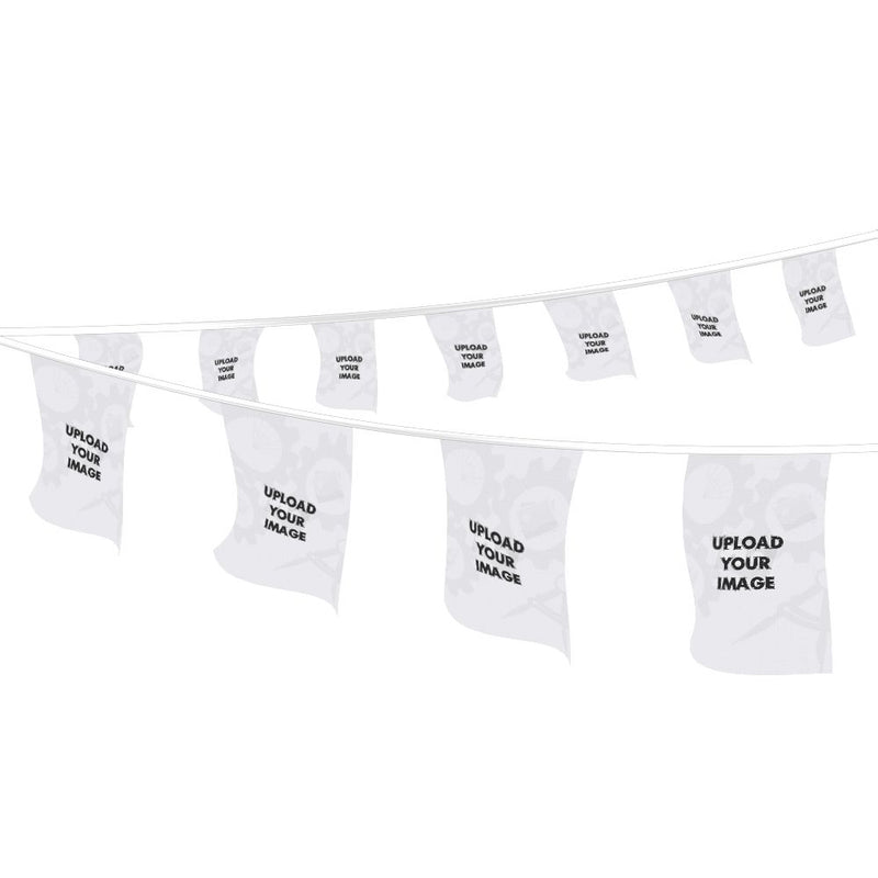 Rectangle Textile Bunting - UK Printing Company